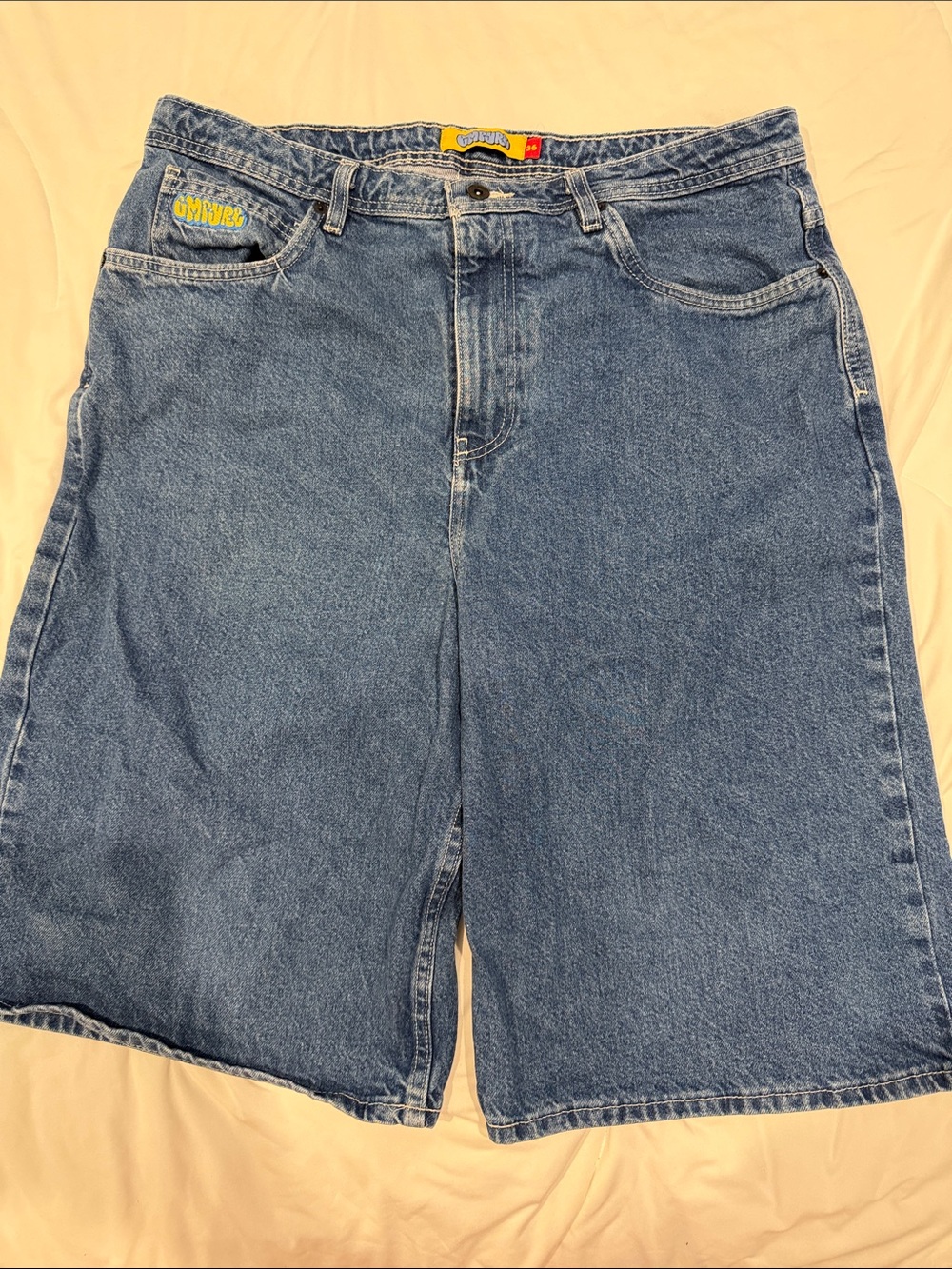 Empyre Men’s Classic Blue Denim Jean Shorts